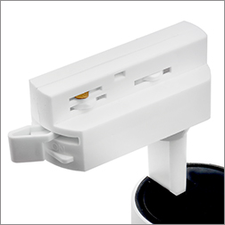 led светильник трековый 1-фазный Jazzway PTR 0715 белый - трековый адаптер