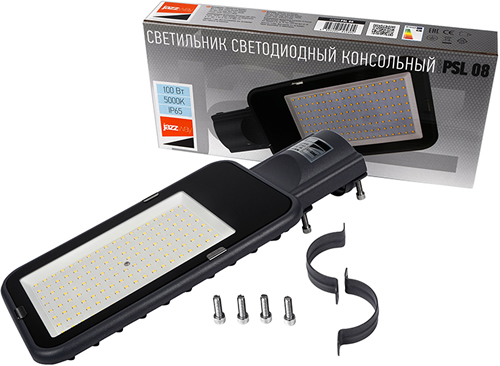 консольный led светильник Jazzway PSL 08 100W - комплектация