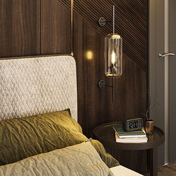 филаментные led лампы Gauss - пример использования