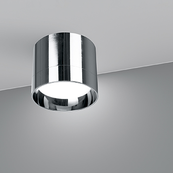 накладной потолочный светильник Feron HL353 хром - пример установки