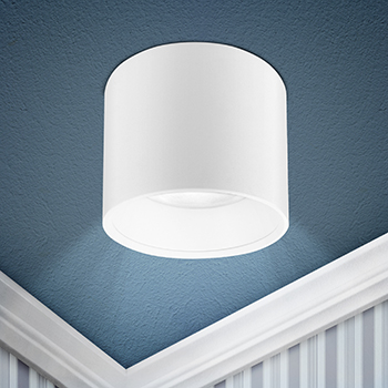 cветильник накладной OL8 GX53 WH "Эра" - пример установки