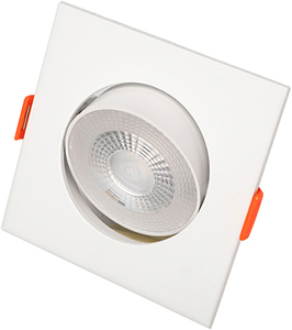 встраиваемый led светильник Jazzway PSP-S 411 1x8W 4000K 40° White IP40 Cardan - внешний вид