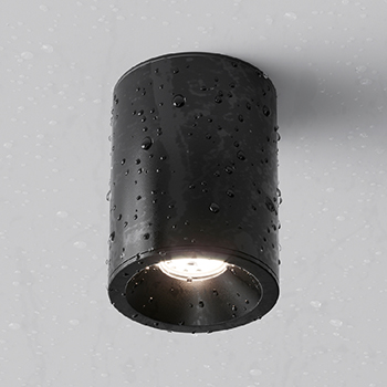 светильник точечный накладной Zoom GU10 1х50Вт IP65 Maytoni - возможна установка в ванной комнате