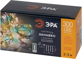led гирлянда-занавес "Эра" ЕGNIG-ZM - упаковка