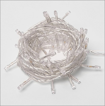 led гирлянда Uniel ULD-S0250-020/STA Multi IP20 - прозрачный провод ПВХ