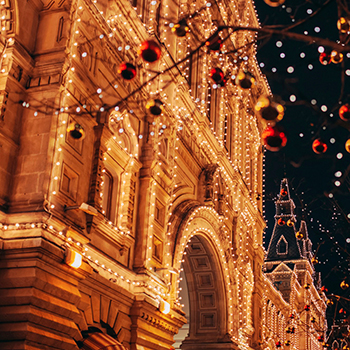 гирлянда "Белт-лайт" Feron CL - пример использования