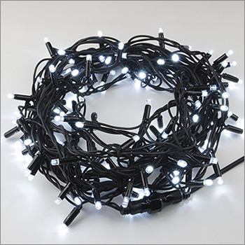 led гирлянда Uniel ULD-S1000-120/TBK White IP67 - включенная