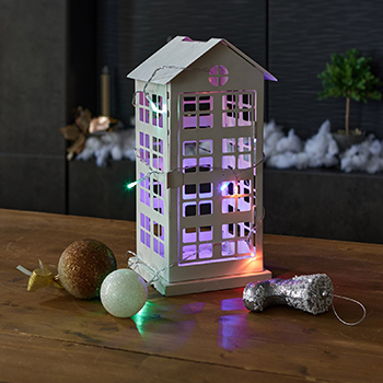 led гирлянда Uniel ULD-S0150-010/STB/2AA Multi IP20 - пример использования