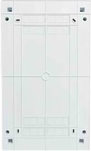 корпус слаботочный навесной EKF PROxima ux-3m-nw Unix - вид с тыльной стороны