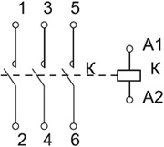 пускатель электромагнитный EKF ПМ12 Basic - подключение