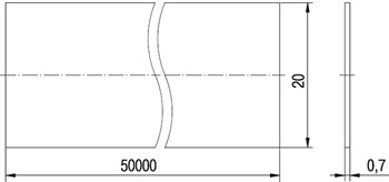 Рамзеры ленты бандажной типа ЛМ-50 (F207) IEK UZA-L50, 50 м