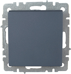 выключатель 1-клавишный IEK ВС10-1-0-БрМ Brite - внешний вид