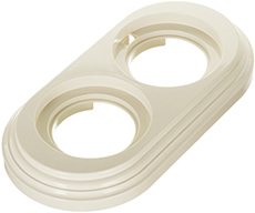 рамка 2-местная Bironi BF1-620-24 - внешний вид