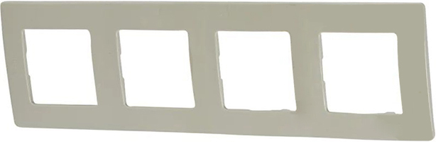рамка 4-постовая Legrand Etika 672524 - внешний вид