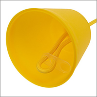 патрон подвесной E27 силиконовый Rexant 11-8889 со шнуром 1 м - конструкция и материалы