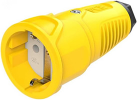 розетка кабельная PCE 2510-es - внешний вид