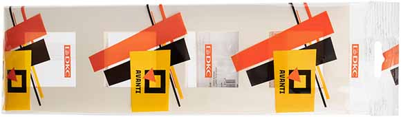 рамка 4-постовая DKC Avanti, цвет ванильная дымка, - упаковка