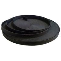 Лента монтажная текстильная 50м цвет черный