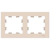 AtlasDesign бежевый рамка 2-ая универсально 