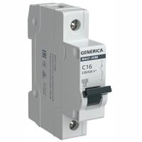 Автомат 1Р 16А C 4,5кА ВА47-29М GENERICA