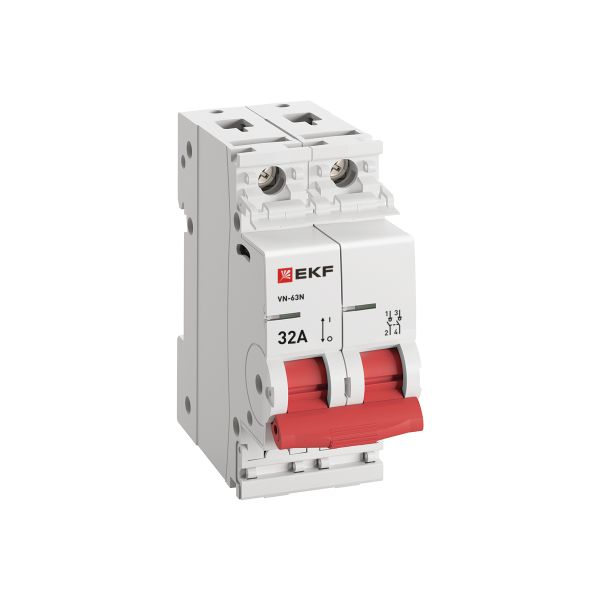 Выключатель нагрузки 2Р 32А ВН-63N EKF PROxima