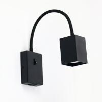 купить Светильник настенный (бра) 1*15Вт GU10 черный General гибкий в Сыктывкаре Светильник настенный (бра) 1*15Вт GU10 черный General гибкий