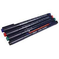 Набор маркеров для кабеля 0,3мм черный, красный, зеленый, синий EDDING 4шт