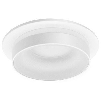 Светильник точечный G5.3 круг белый встраиваемый TECHNO SPOT