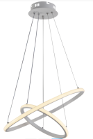 Светильник подвесной (люстра) свд 86Вт 2950-5550К 6450лм алюминий