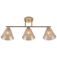 Светильник потолочный (люстра) 3*60Вт E27 золото