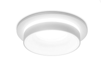 Светильник точечный G5.3 круг белый встраиваемый TECHNO SPOT