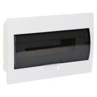 Бокс 15мод встраиваемый белый черная прозрачная дверь IP41 PROxima EKF 