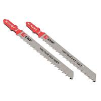 Пилка для лобзика T101B ДВП 2шт EKF чистый рез