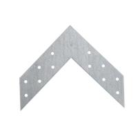 купить Угловой соединитель равносторонний 145*35*2мм цинк  в Сыктывкаре Угловой соединитель равносторонний 145*35*2мм цинк