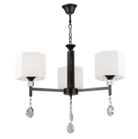 Светильник потолочный (люстра) 3*60Вт Е27 черный