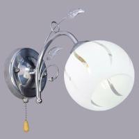 купить Светильник настенный (бра) 1*60Вт E27 хром Россвет в Сыктывкаре Светильник настенный (бра) 1*60Вт E27 хром Россвет