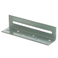 купить Уголок скользящий перфорированный 40*40*120*2мм цинк  в Сыктывкаре Уголок скользящий перфорированный 40*40*120*2мм цинк