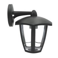 купить Светильник садово-парковый настенный 60Вт E27 пластик черный IP44 6ти гранный в Сыктывкаре Светильник садово-парковый настенный 60Вт E27 пластик черный IP44 6ти гранный