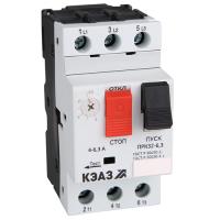 Автомат защиты двигателя 4-6,3А ПРК32 КЭАЗ