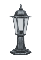 купить Светильник садово-парковый ландшафтный 60Вт E27 пластик серебро IP44 6ти гранный в Сыктывкаре Светильник садово-парковый ландшафтный 60Вт E27 пластик серебро IP44 6ти гранный