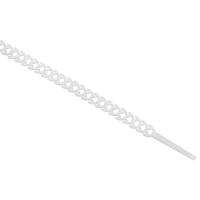 Хомут 300*10мм полиуретан прозрачный многоразовый IEK 20шт