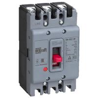 Автомат 3Р 125А 36кА ВА-303 DEKraft 