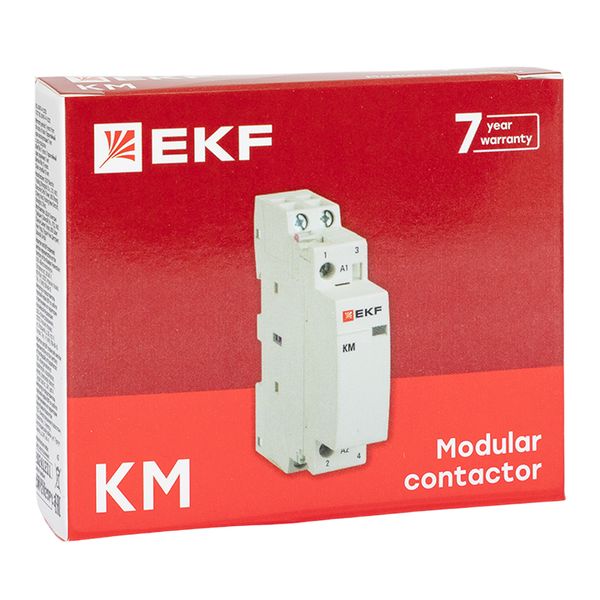 Контактор модульный 16А 230В 2НО КМ EKF