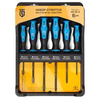 Набор отверток 6предметов КВТ НО-06-S