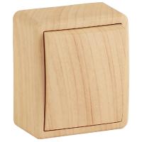 Эксперт сосна переключатель 1кл открытая 10А IP20 