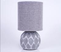 Светильник настольный 1*40Вт E14 серый Estares патина Светильник настольный 1*40Вт E14 серый Estares патина