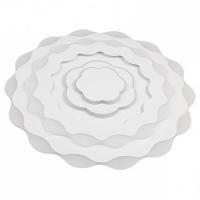 Светильник потолочный (люстра) свд 115Вт 3000К-4000К-6000К 5700лм белый пульт диммер Fiera