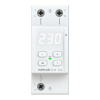 Реле напряжения 1ф 63А 2мод D2-63 Welrok 