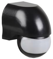 Датчик движения настенный 1100Вт 10м 180гр черный IP44 ДД-010 IEK