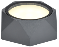 купить Светильник настенный 1*15Вт GX53 IP65/IP67 серый металл IEK в Сыктывкаре Светильник настенный 1*15Вт GX53 IP65/IP67 серый металл IEK